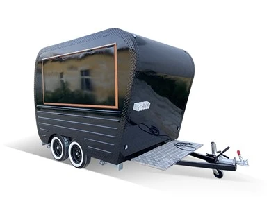 Donut-voedselaanhangwagen